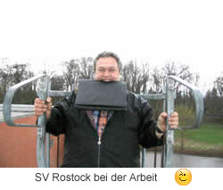 sv rostock bei der arbeit